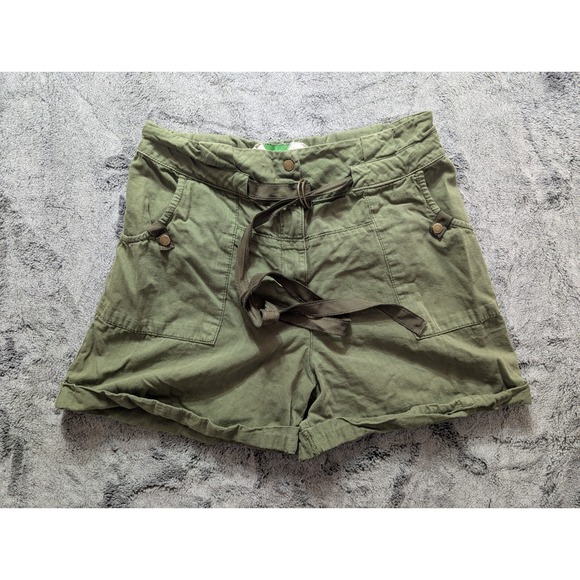 Anthropologie Pants - Anthropologie Casual Shorts W/ Belt Women's Size 28 Green